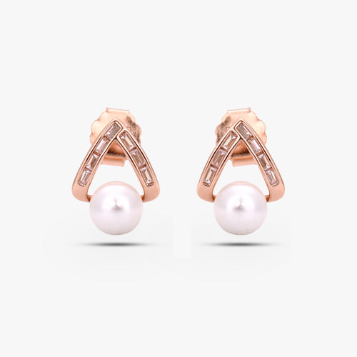Load image 1 in gallery view. Chevron Halo Earrings
