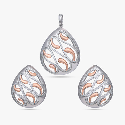 Load image 1 in gallery view. Ornate Dewdrop Set
