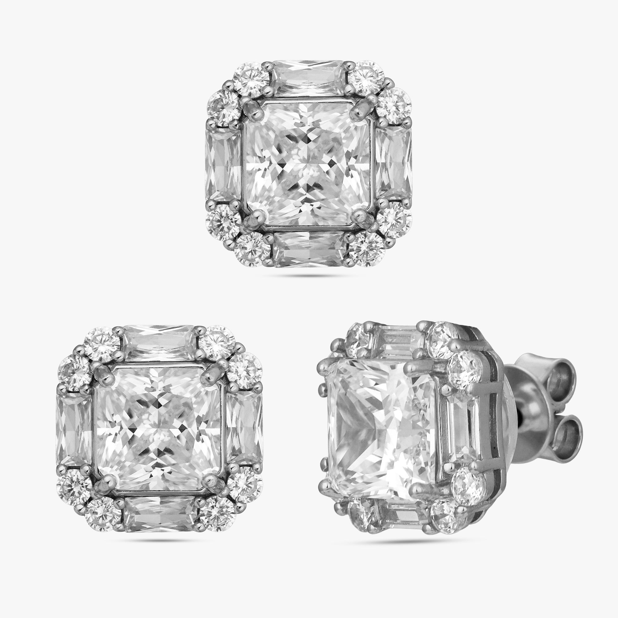 Royal Emerald-Cut Halo