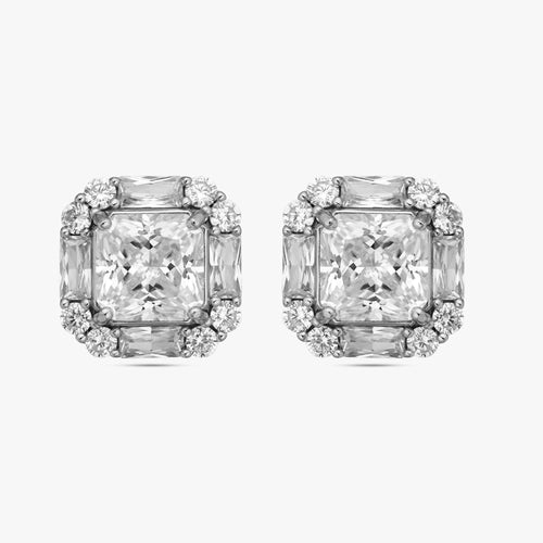 Load image 1 in gallery view. Royal Emerald-Cut Halo