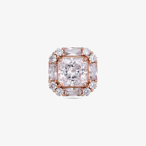Load image 1 in gallery view. Royal Emerald-Cut Halo