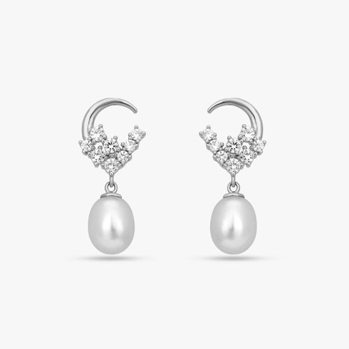 Load image 1 in gallery view. Floral Pearl Jewellery Set