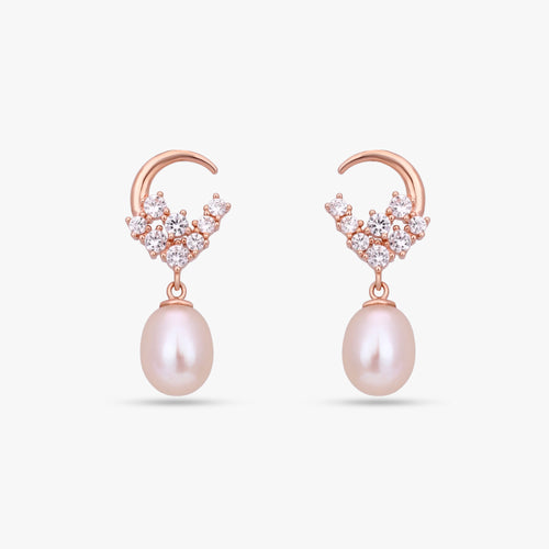 Load image 1 in gallery view. Floral Pearl Jewellery Set