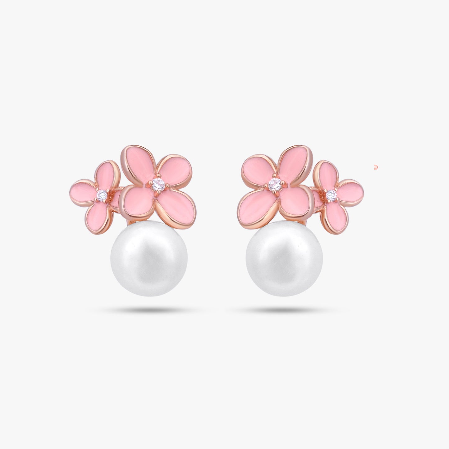 Floral Pearl Jewelry Set