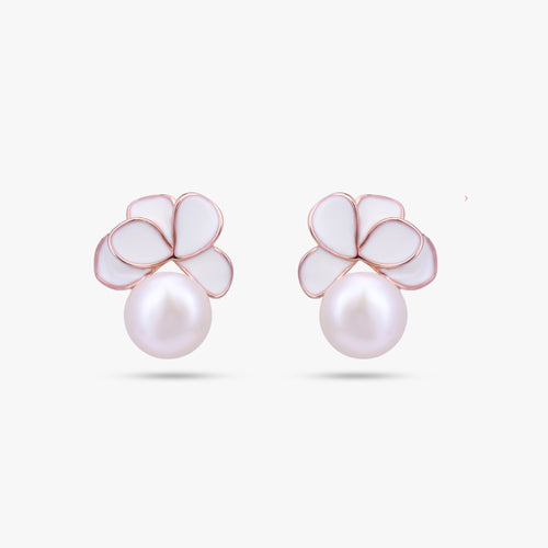 Load image 1 in gallery view. Rose Gold Pearl Set