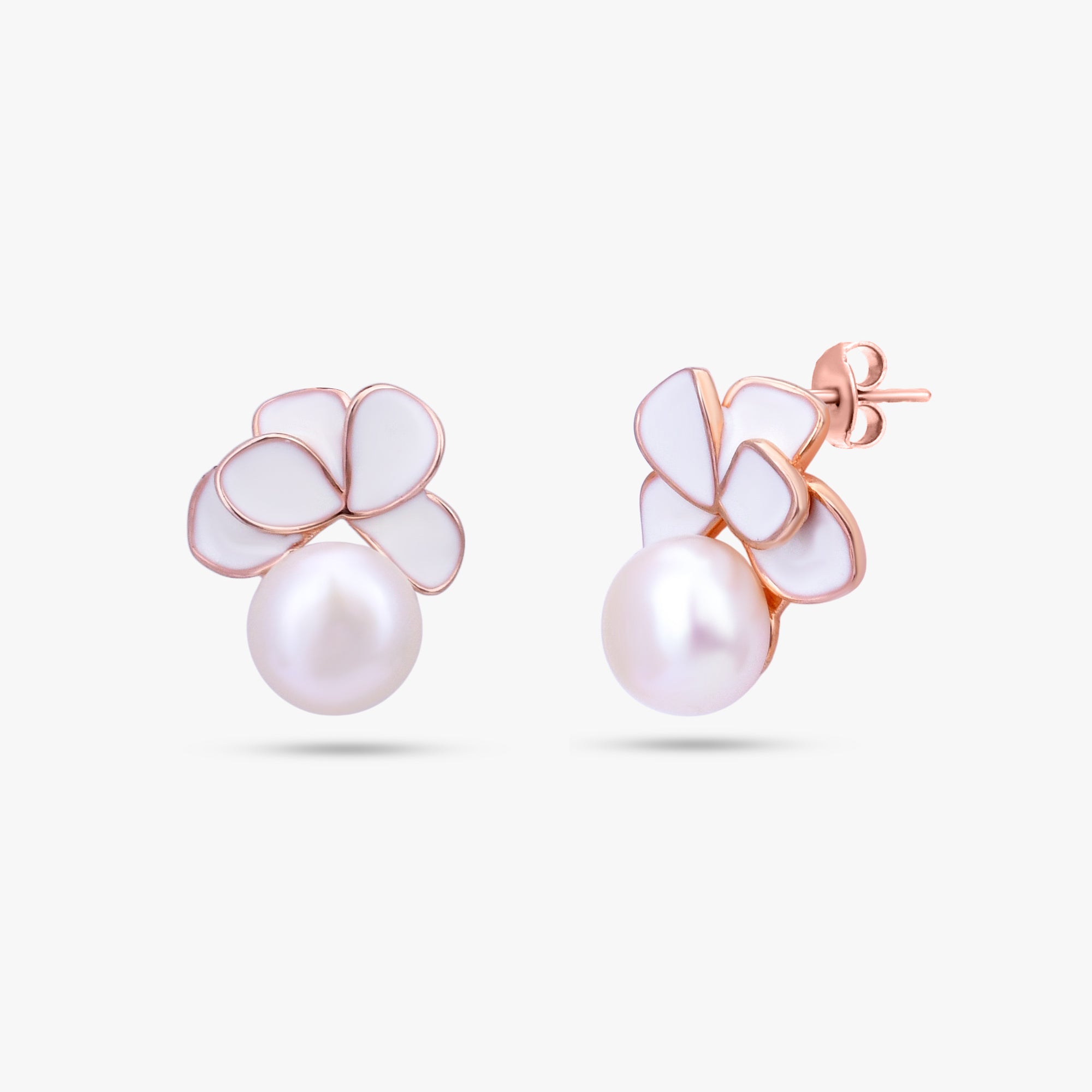 Rose Gold Pearl Set