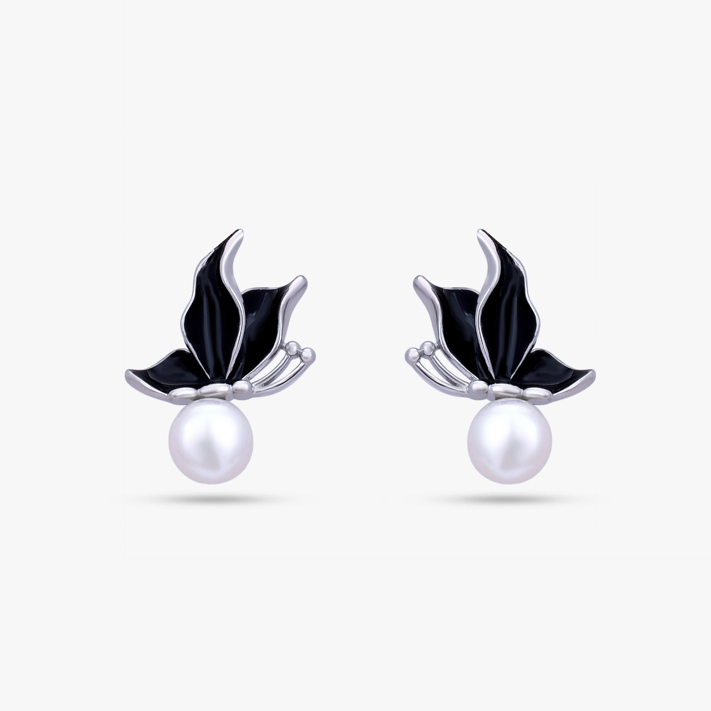 Enamel Wing Pearl Set
