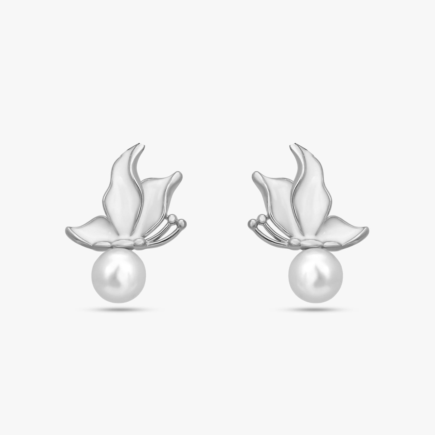 Elegant Pearl Butterfly Set