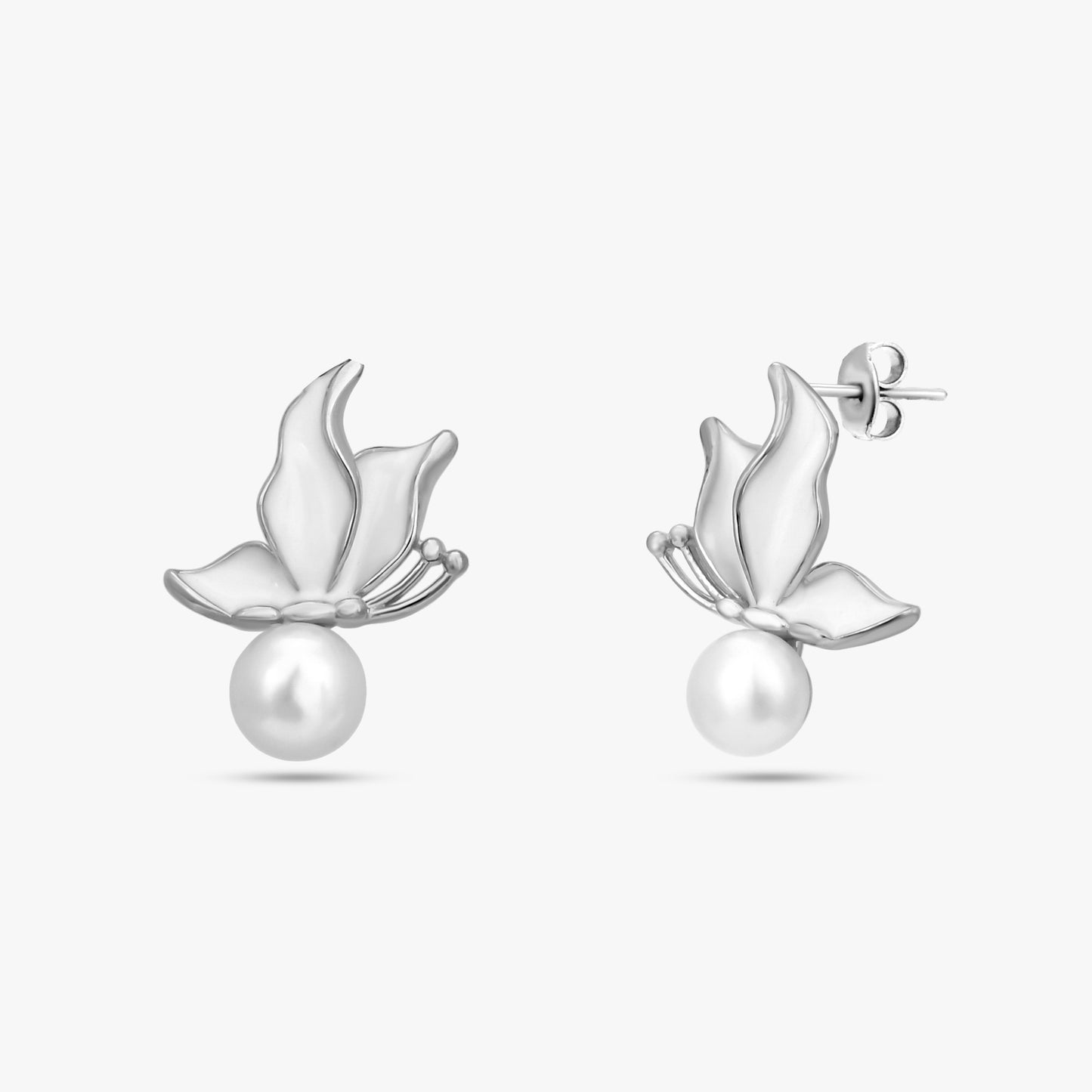 Elegant Pearl Butterfly Set