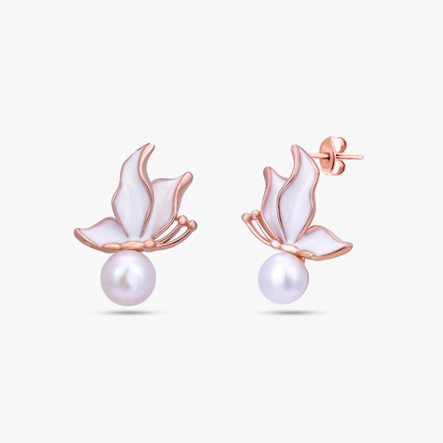 Load image 1 in gallery view. Elegant Pearl Butterfly Set