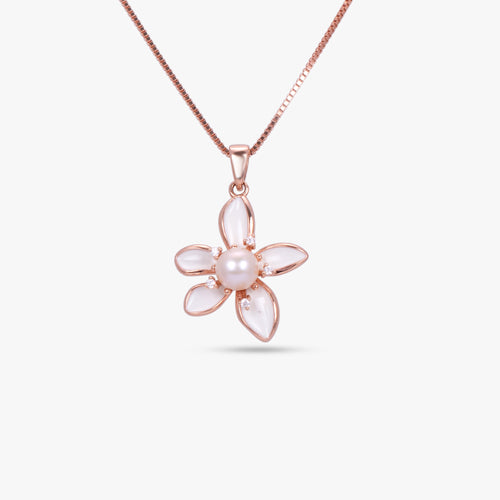 Load image 1 in gallery view. Pearl Blossom Jewelry Set
