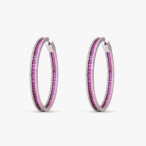Load image 1 in gallery view. Elegant Hoop Earrings