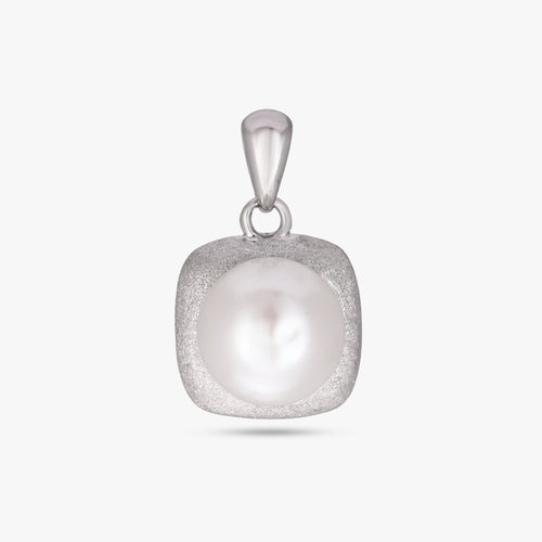 Load image 1 in gallery view. Pearl Stud Pendant Set