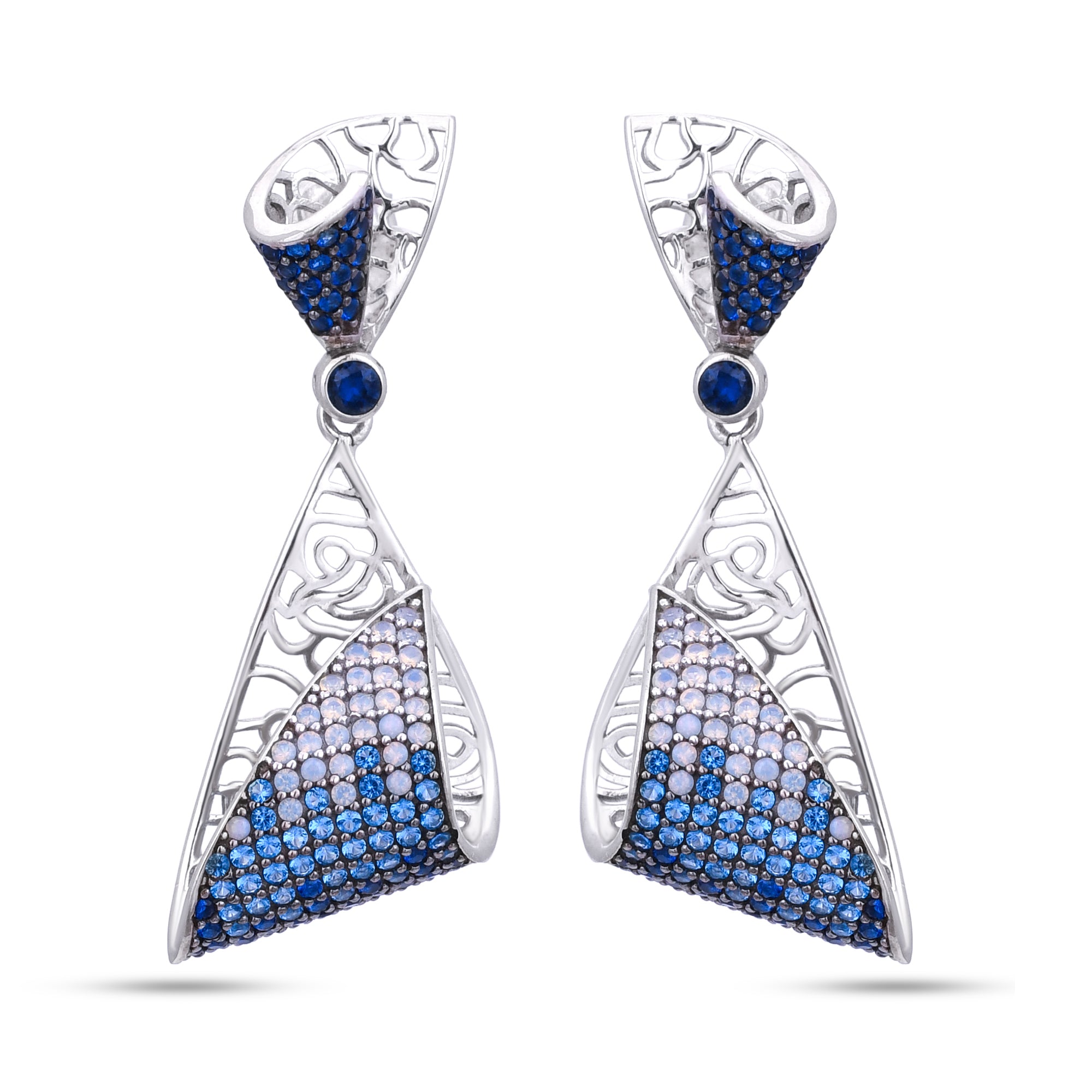 Geometric Filigree Dangles