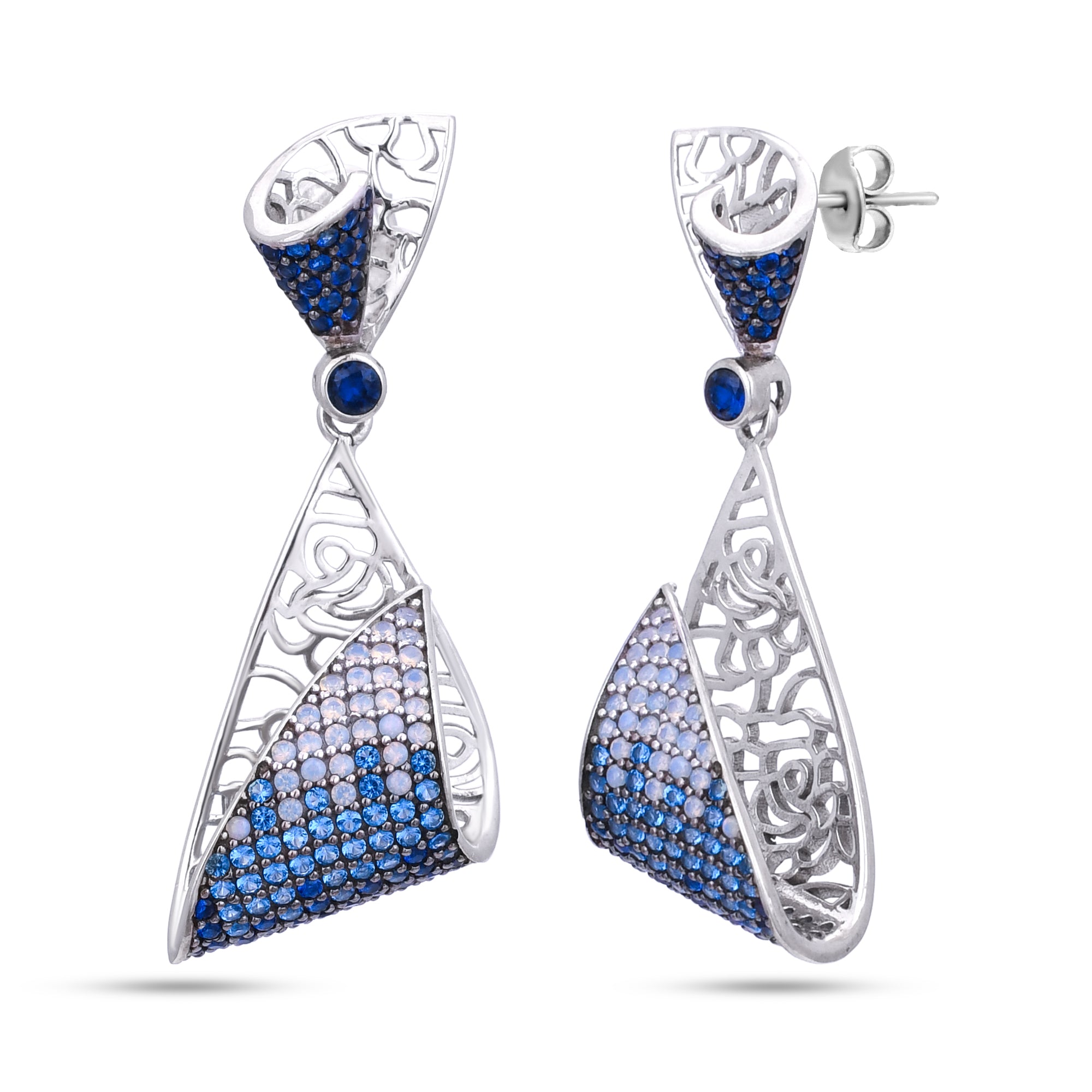 Geometric Filigree Dangles