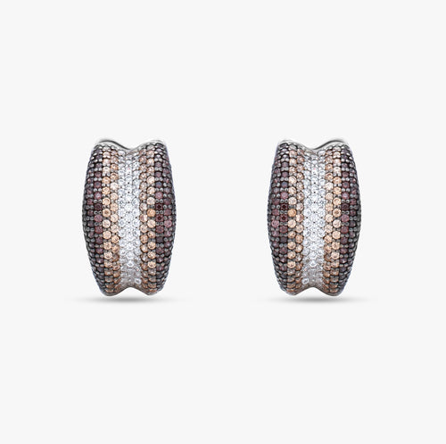 Load image 1 in gallery view. Italian Stone Earrings