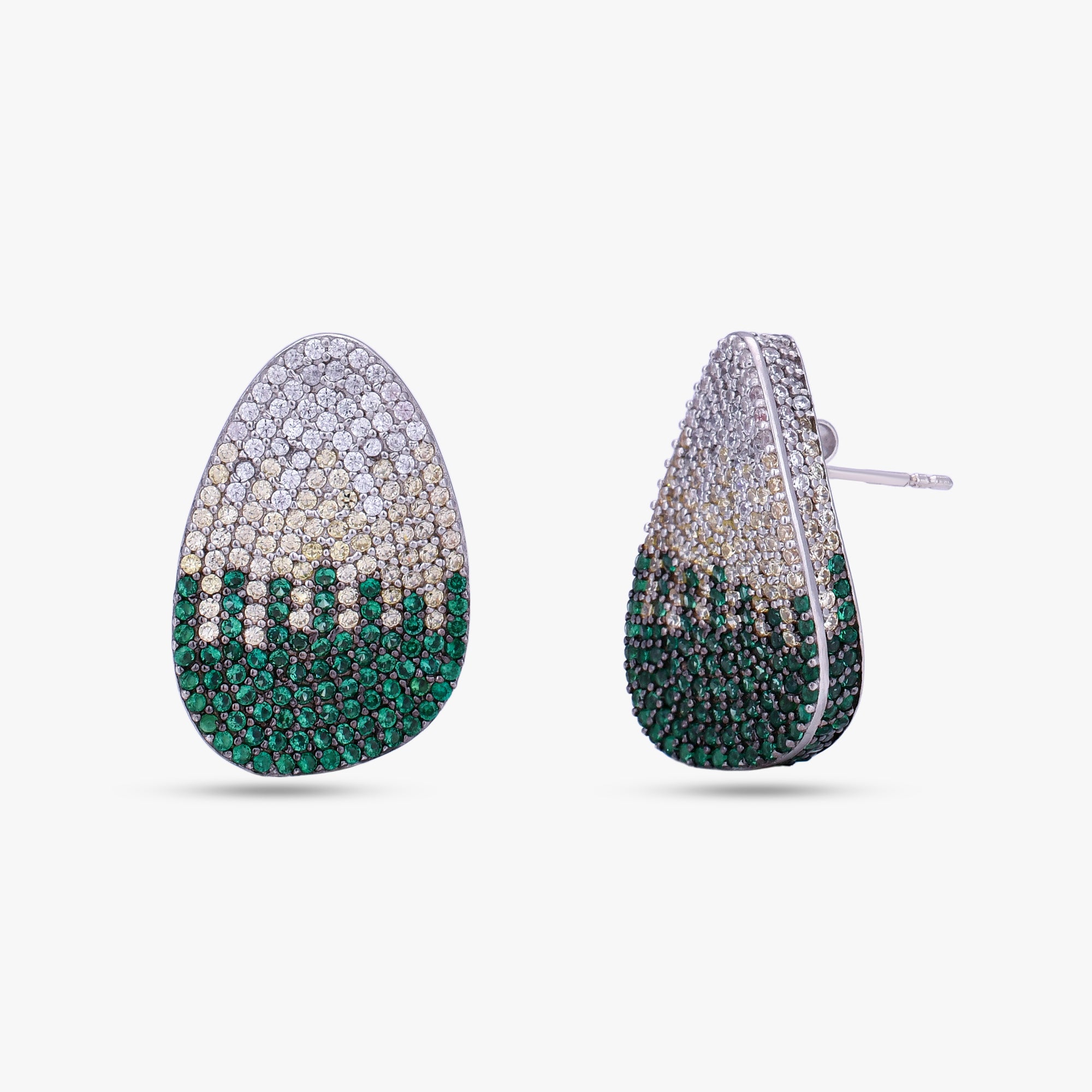 Italian Multicolor Stone Earring