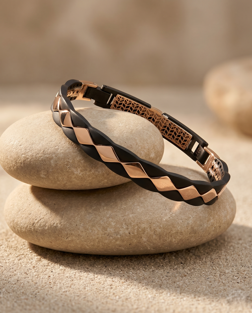 Load image 1 in gallery view. Italian Rose Gold Bracelet