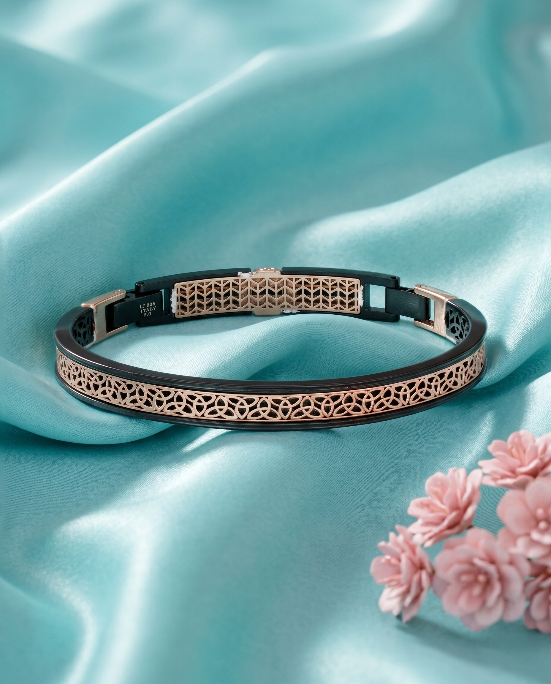 Italian Designer Rose-Gold Kada