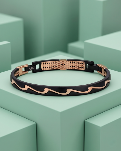 Load image 1 in gallery view. Elegant Rose Gold Bracelet