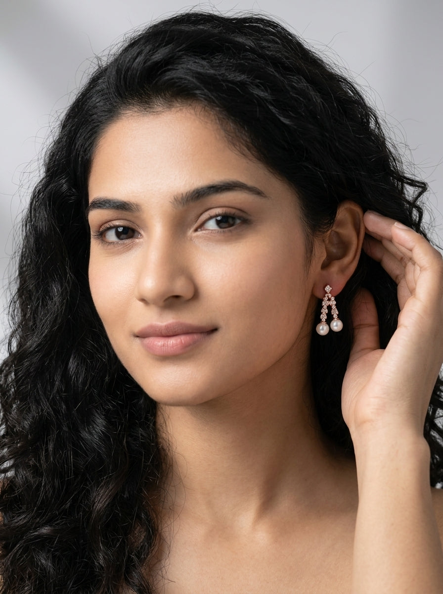Stellar Pearl Earrings