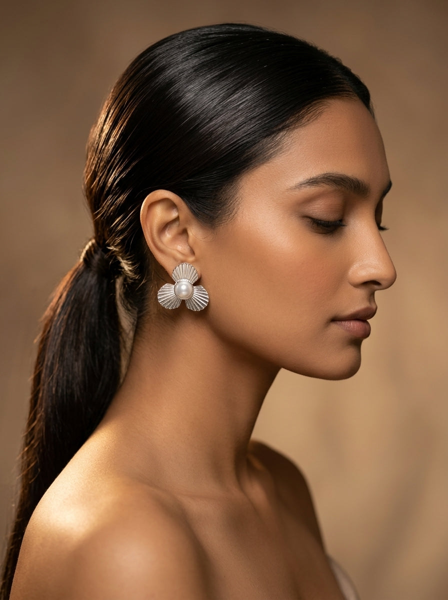 The Radiant Petal Studs