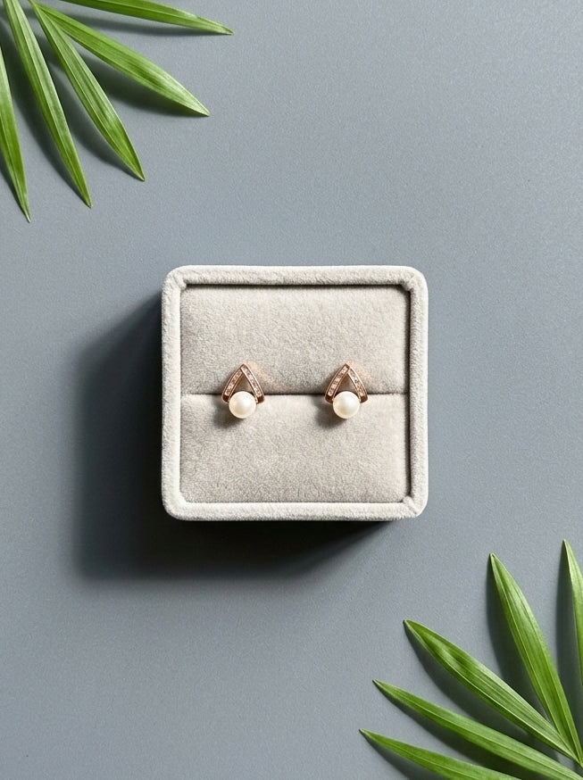 Chevron Halo Earrings