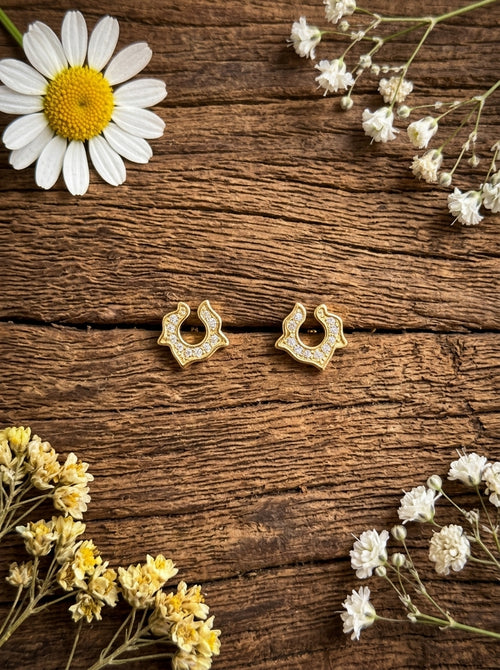 Load image 1 in gallery view. Stellar Duo Link Studs