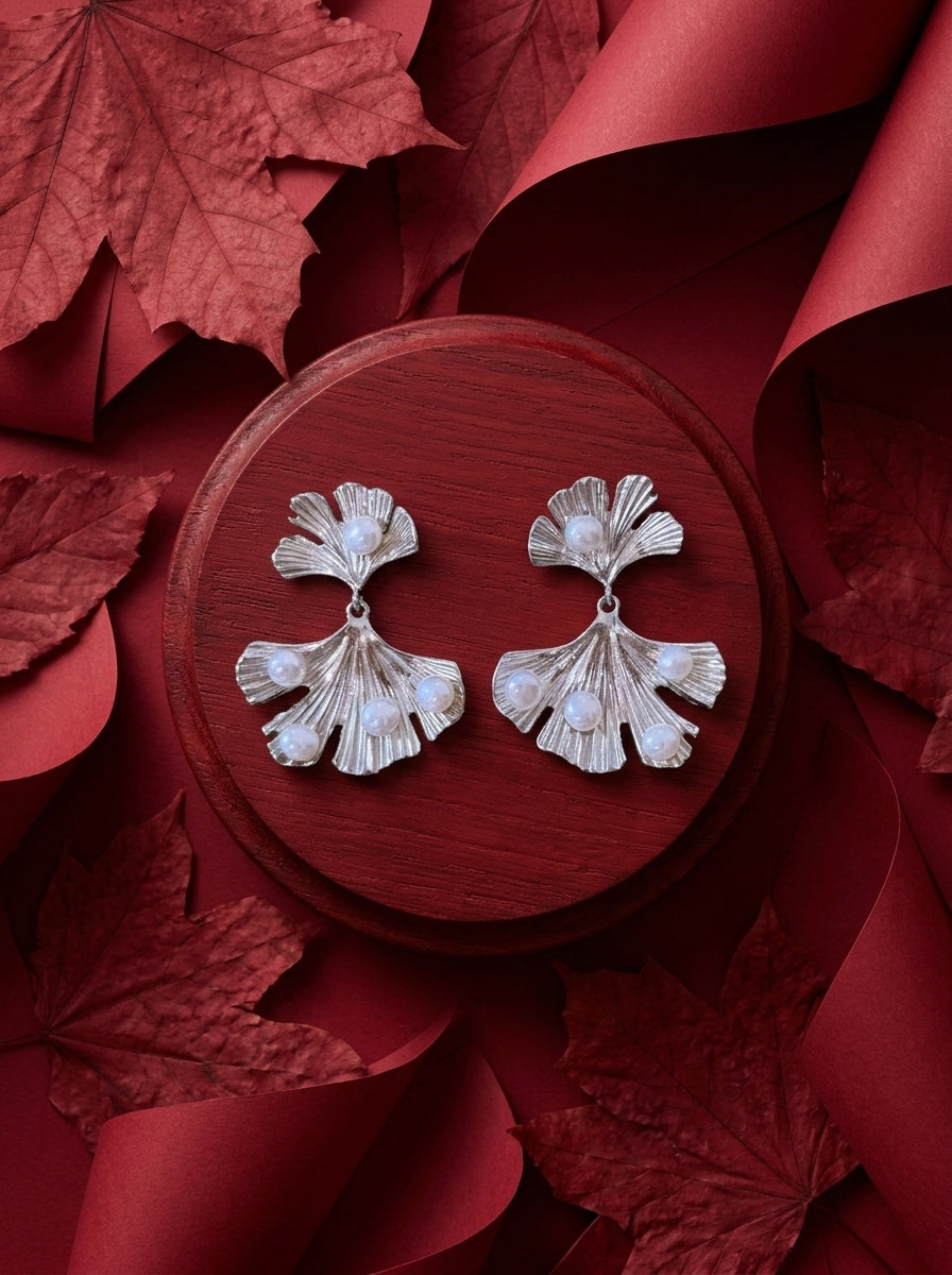 Artisan Botanical Earrings