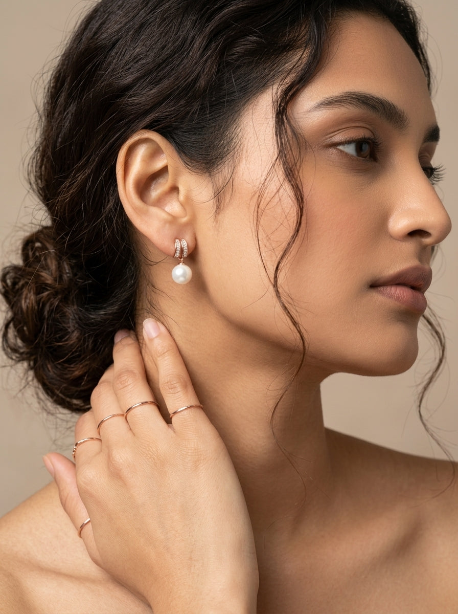 Aria Ribbed Earrings