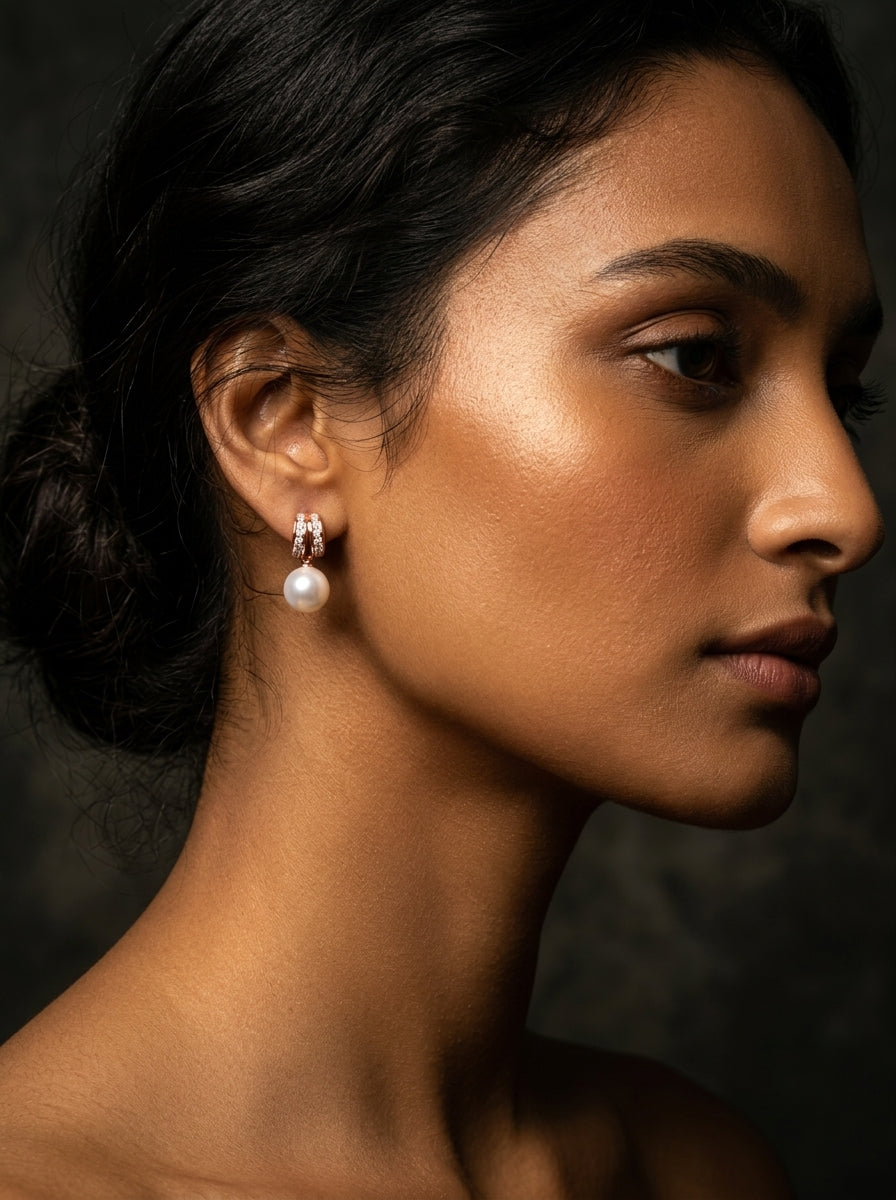 Aria Ribbed Earrings